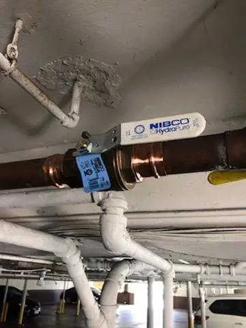 Copper pipe repair and valve work for Backflow Testing in Clinton